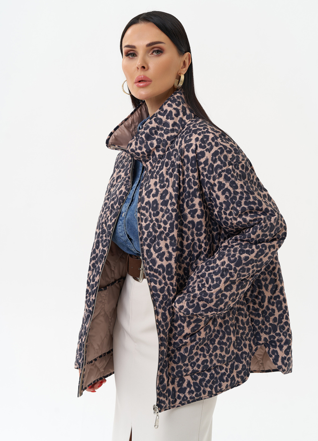 Женская двухсторонняя куртка модель № 29933 универмаг малина