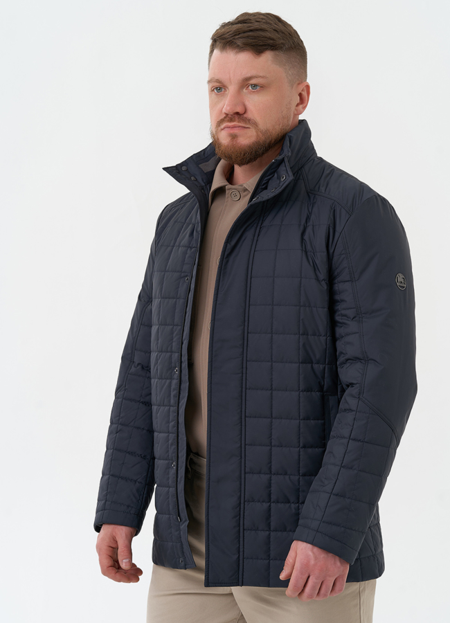 Мужская куртка синего цвета модель № 29904 универмаг малина